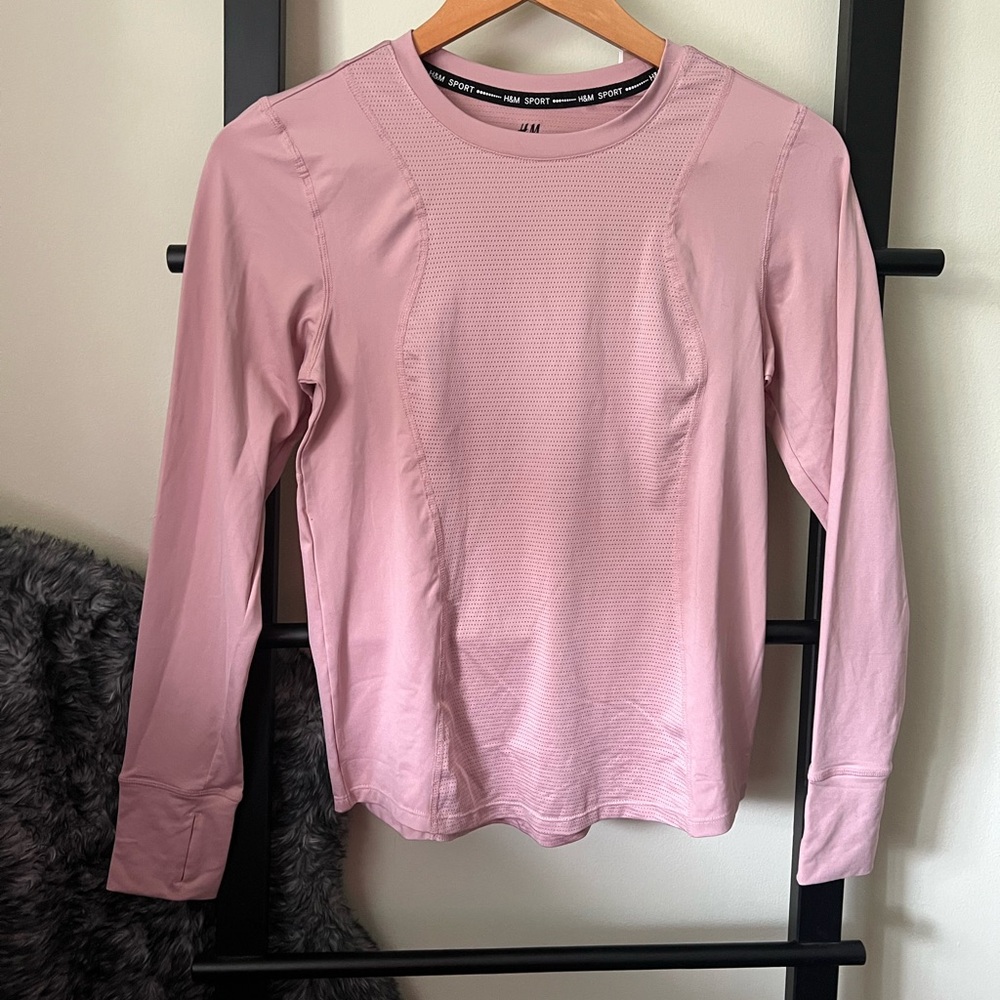 H&M Dri-fit Pink Sport Top (XS)